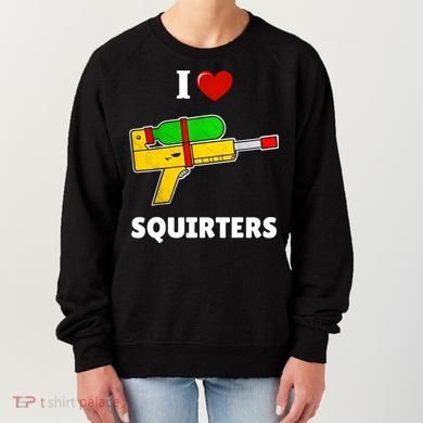 I Love Squirters Heart Design I Love Squirters Women's Sweatshirt