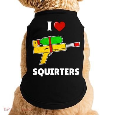 I Love Squirters Heart Design I Love Squirters Doggie Tank