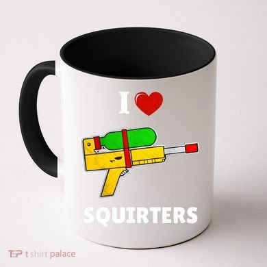 I Love Squirters Heart Design I Love Squirters Coffee Mug
