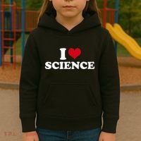 I Love Science Kids Hoodie thumb 3