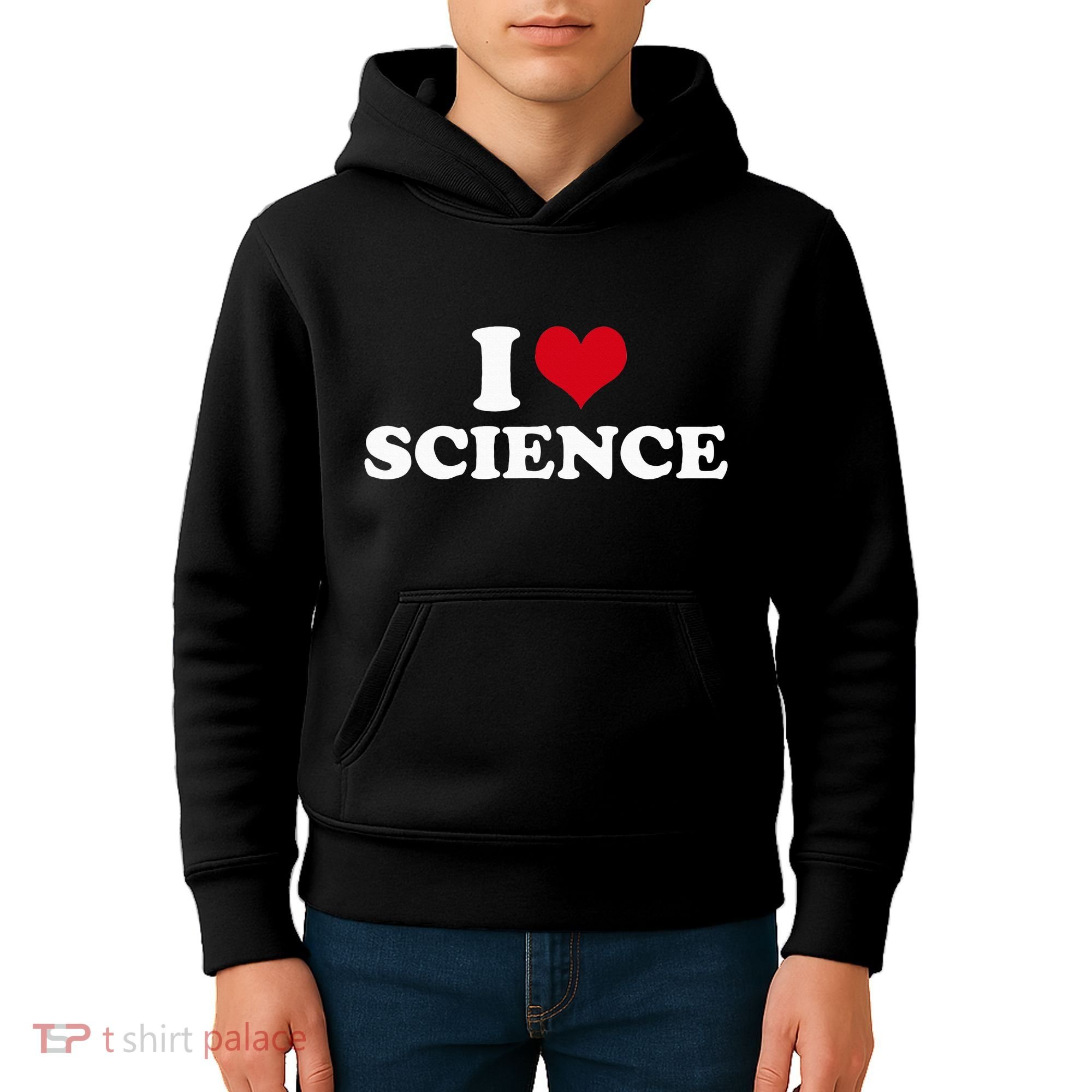 I Love Science Kids Hoodie