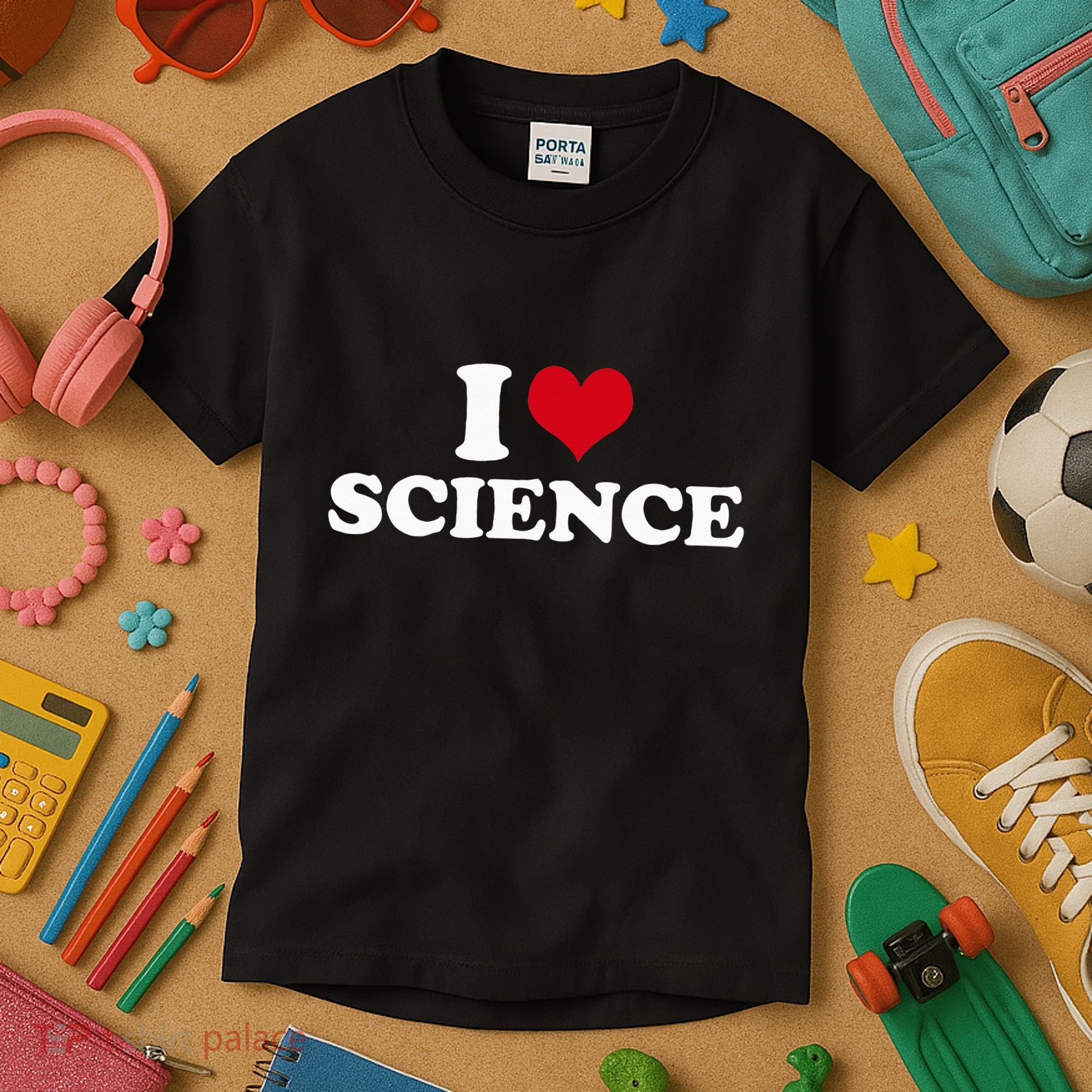 I Love Science Kids T-Shirt