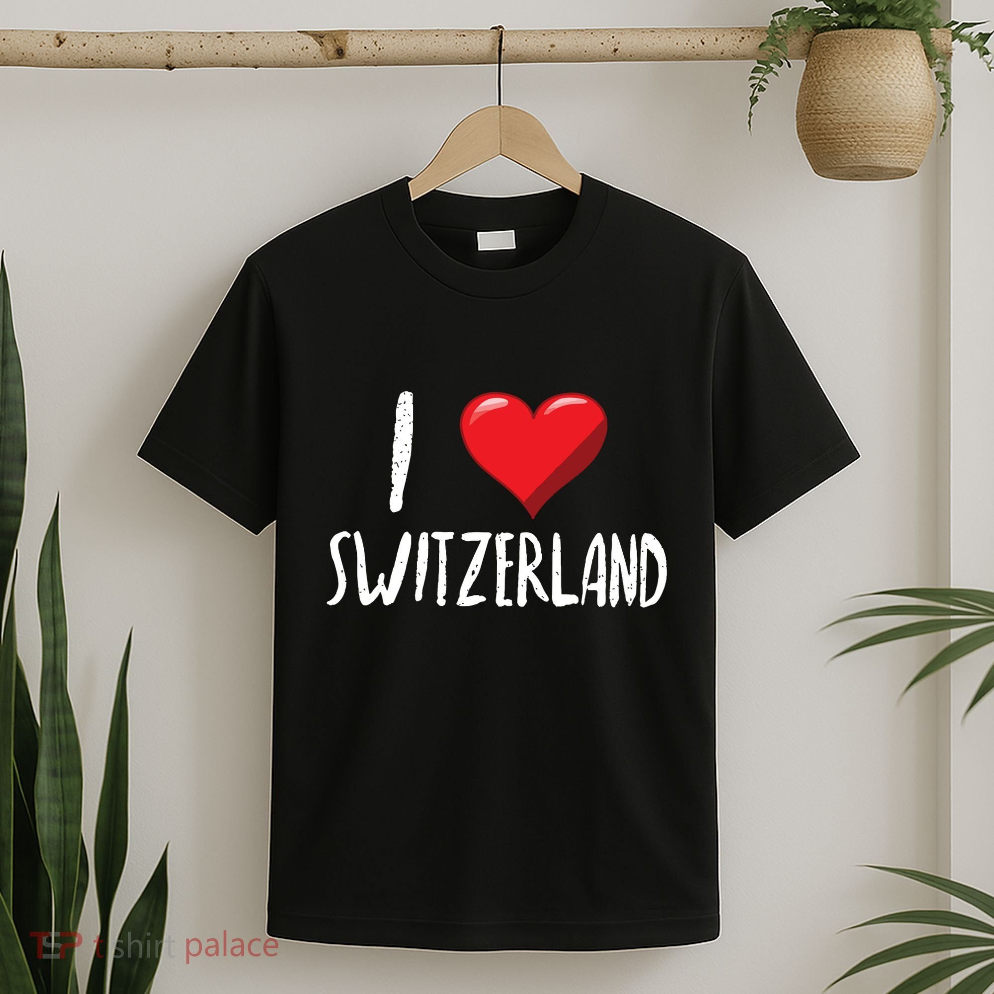 I Love Switzerland Traveler Souvenir T-Shirt