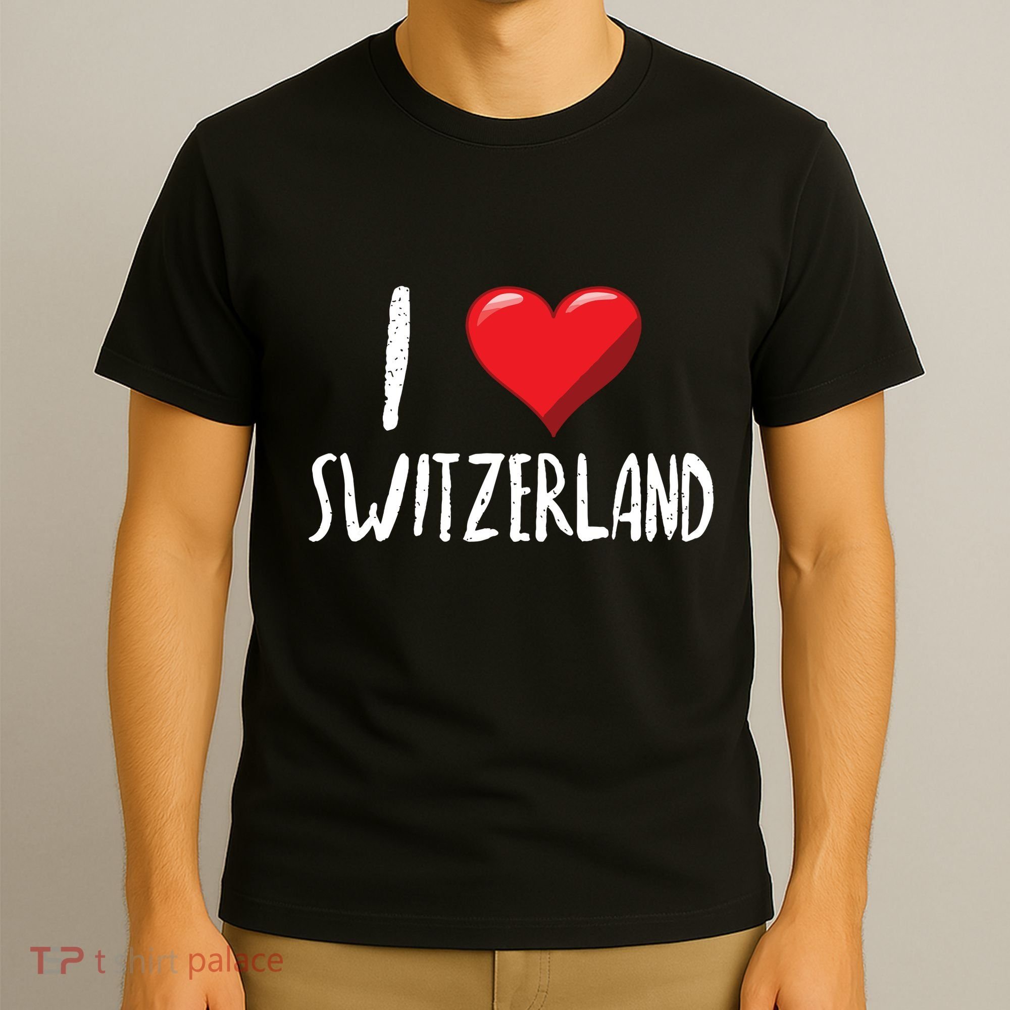 I Love Switzerland Traveler Souvenir T-Shirt