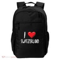 I Love Switzerland Traveler Souvenir Backpack thumb 0