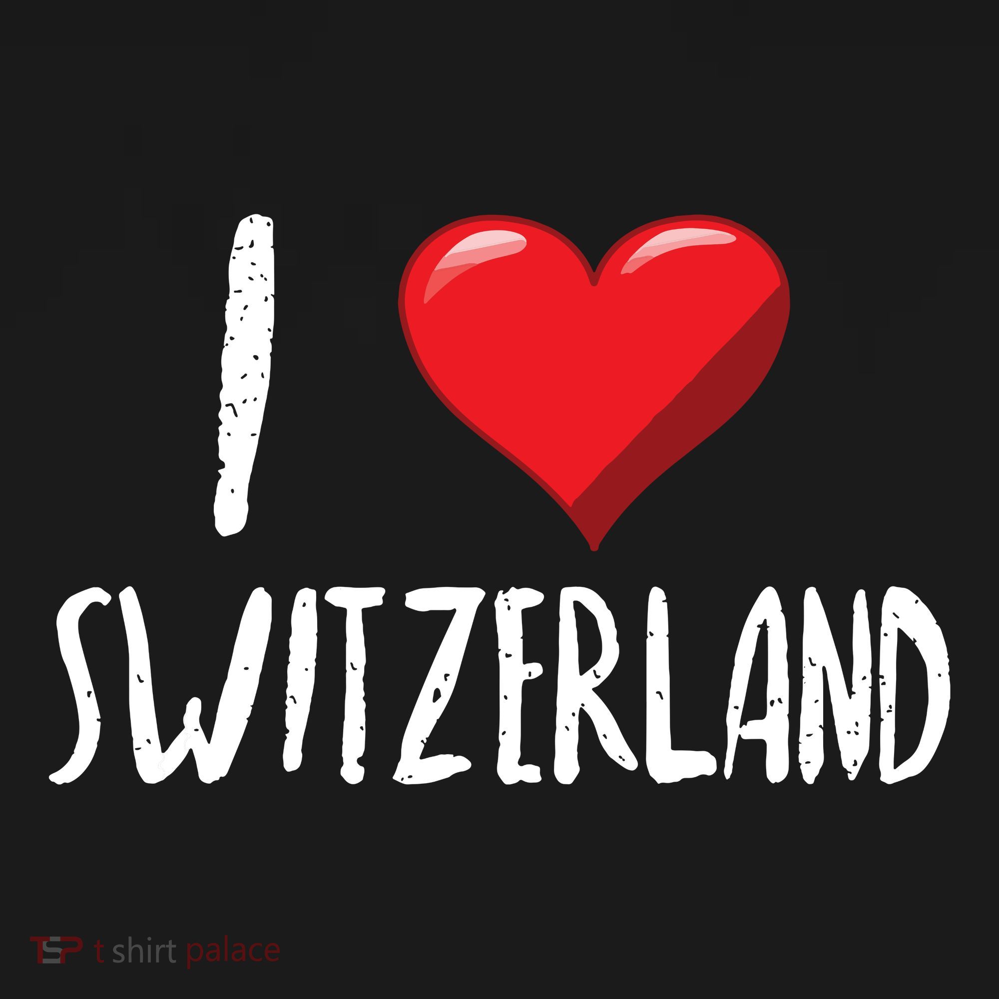I Love Switzerland Traveler Souvenir Women's Hoodie