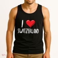 I Love Switzerland Traveler Souvenir Tank Top thumb 3