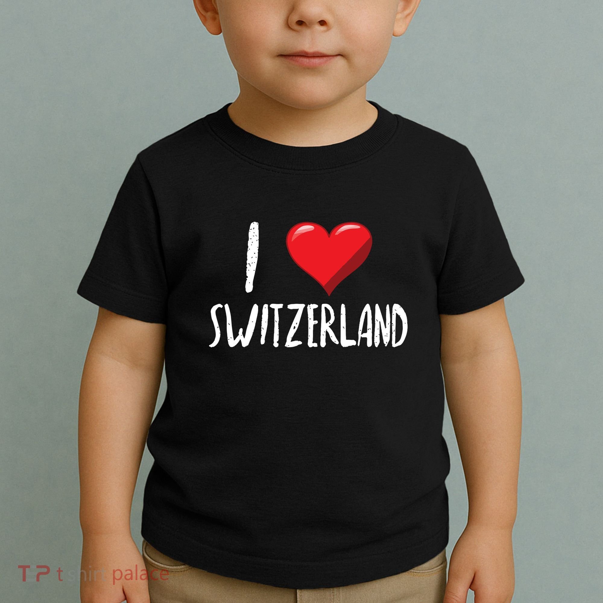 I Love Switzerland Traveler Souvenir Toddler T-Shirt