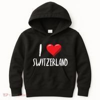 I Love Switzerland Traveler Souvenir Kids Hoodie thumb 0