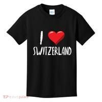 I Love Switzerland Traveler Souvenir Kids T-Shirt thumb 0