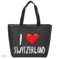 I Love Switzerland Traveler Souvenir Tote Bag thumb 0