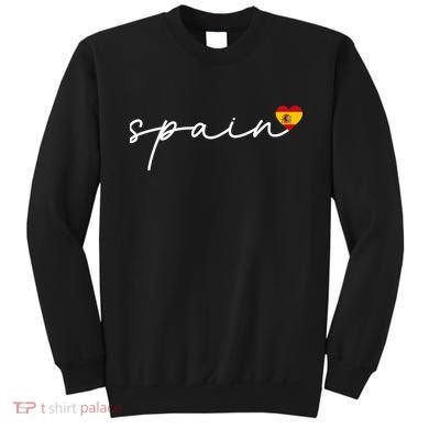 I Love Spain Signature Heart Sweatshirt