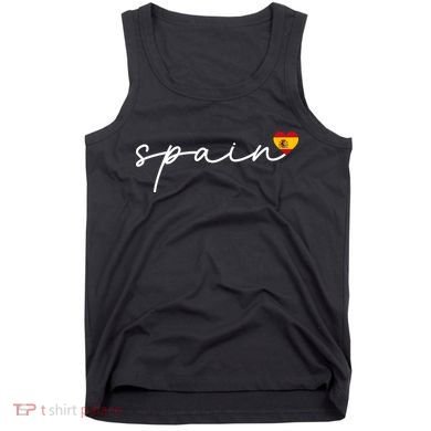 I Love Spain Signature Heart Tank Top