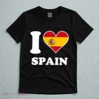 I Love Spain Spanish Flag Heart T-Shirt thumb 5