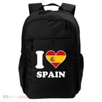 I Love Spain Spanish Flag Heart Backpack thumb 0