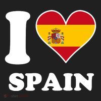 I Love Spain Spanish Flag Heart Beanie thumb 2