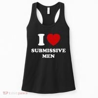 I Love Submissive Men Women's Tank Top thumb 0