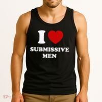 I Love Submissive Men Tank Top thumb 3