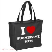 I Love Submissive Men Tote Bag thumb 2