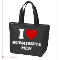 I Love Submissive Men Tote Bag thumb 3