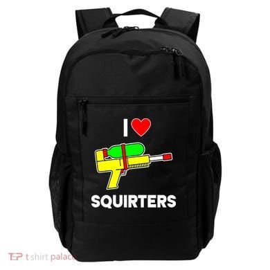 I Love Squirters Funny Backpack