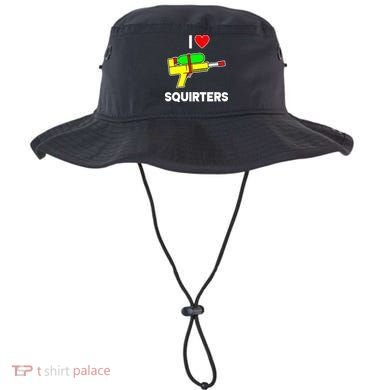 I Love Squirters Funny Bucket Hat
