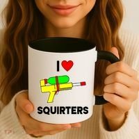 I Love Squirters Funny Coffee Mug thumb 3
