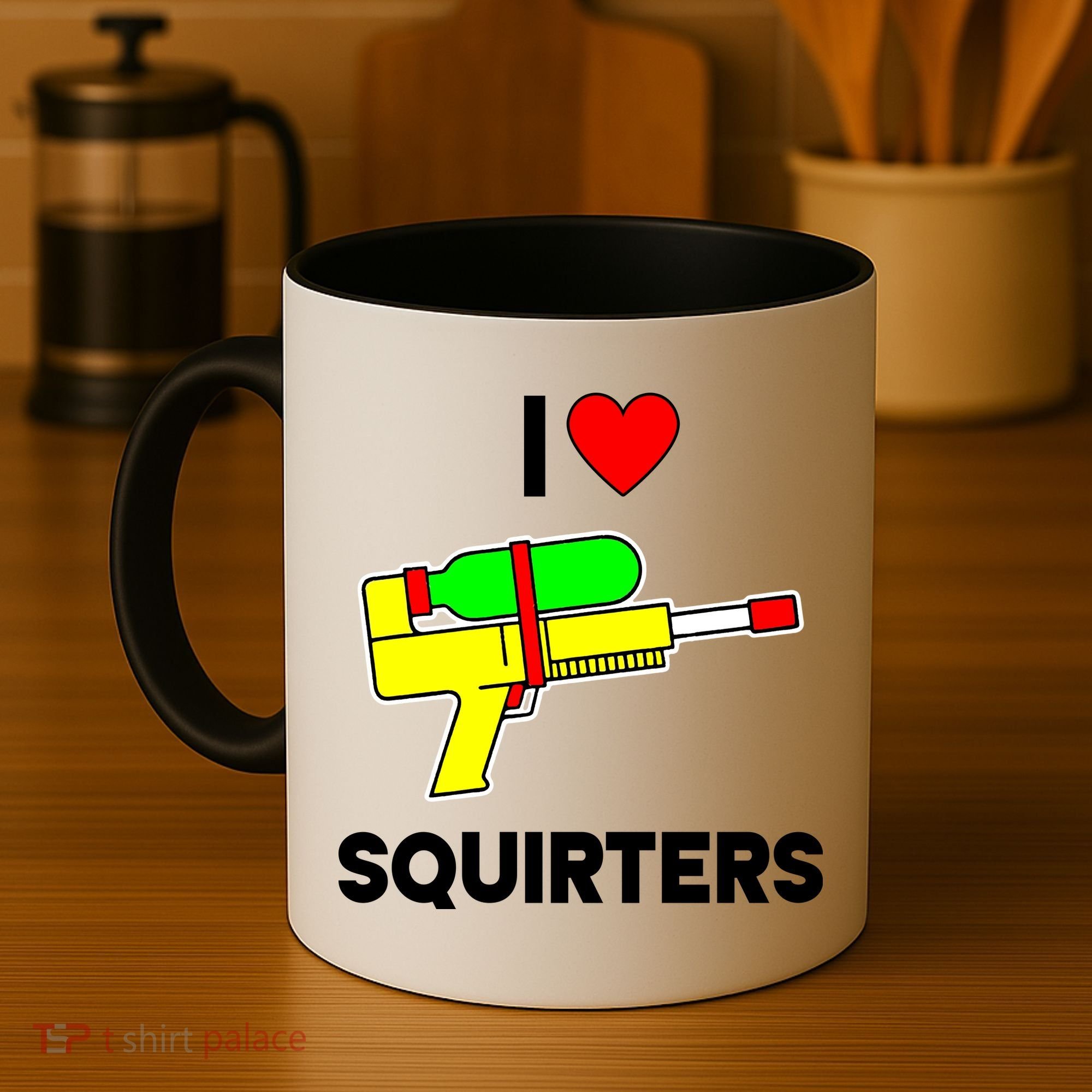 I Love Squirters Funny Coffee Mug