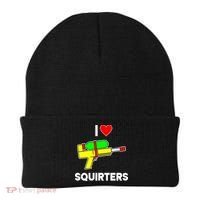 I Love Squirters Funny Beanie thumb 0