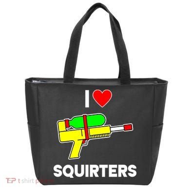 I Love Squirters Funny Tote Bag