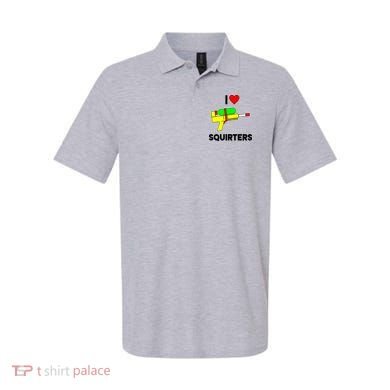 I Love Squirters Funny Polo