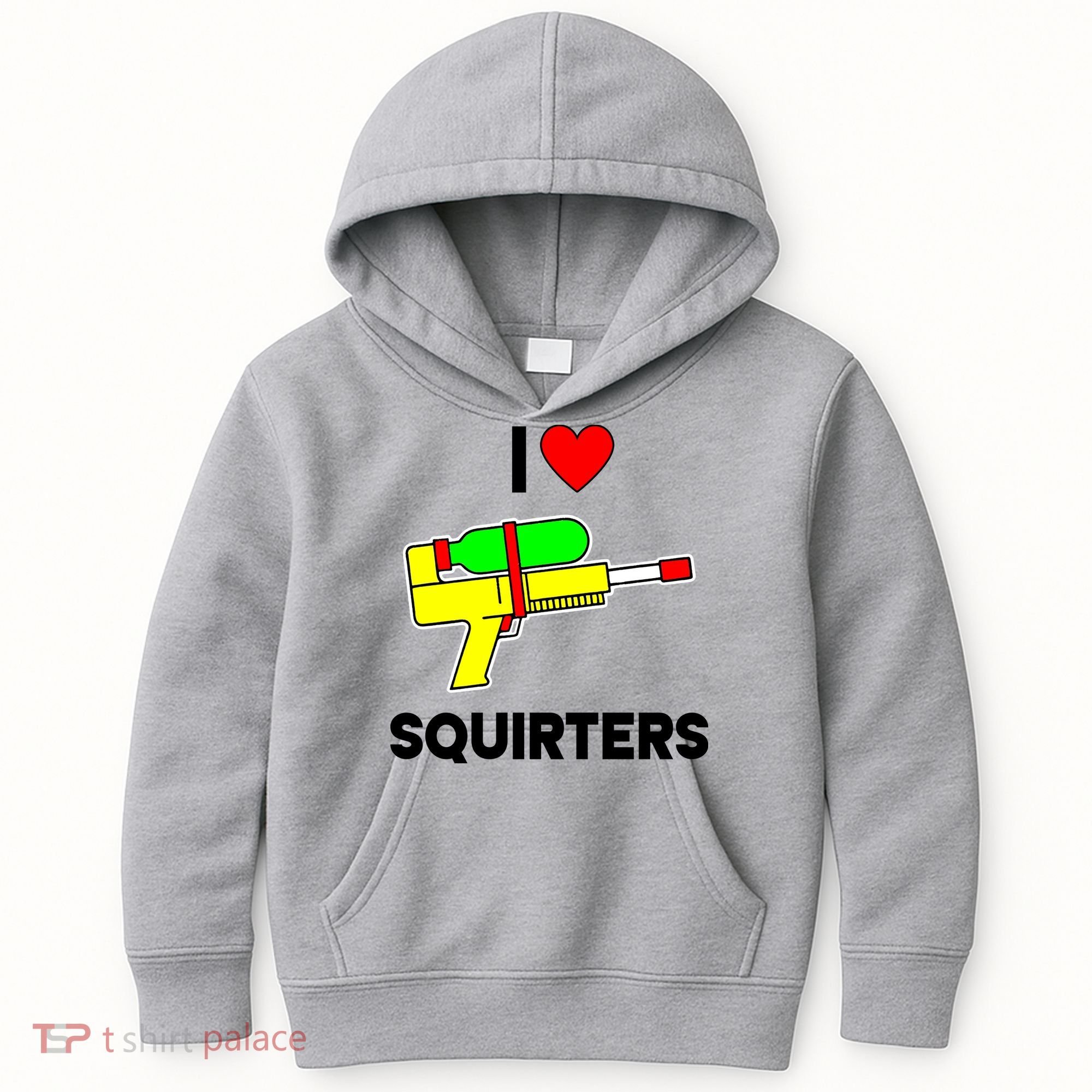 I Love Squirters Funny Kids Hoodie
