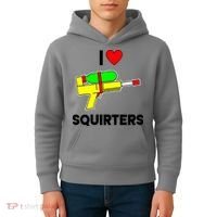 I Love Squirters Funny Kids Hoodie thumb 4