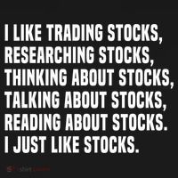 I Like Stocks Funny Day Trader Stock Market Gift Ornament thumb 1