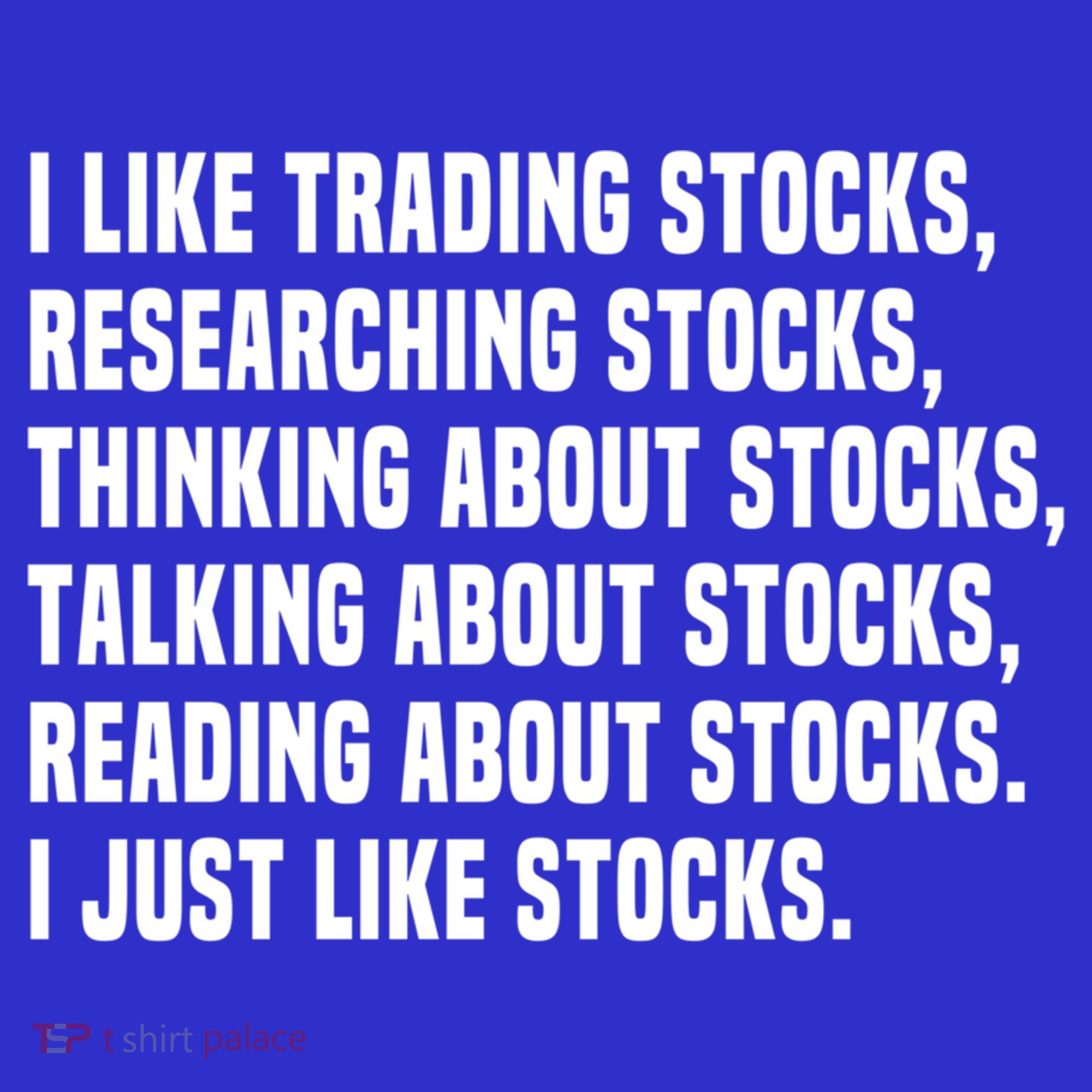 I Like Stocks Funny Day Trader Stock Market Gift Mousepad