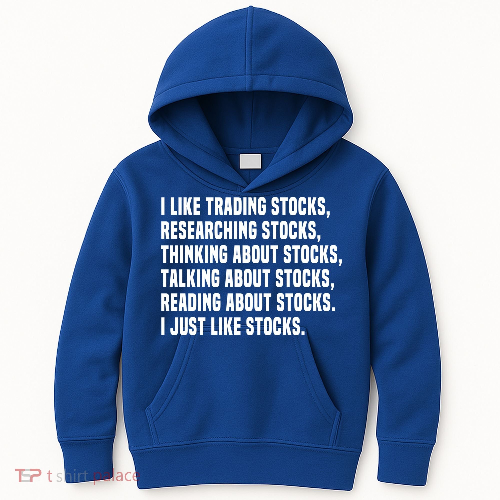I Like Stocks Funny Day Trader Stock Market Gift Kids Hoodie