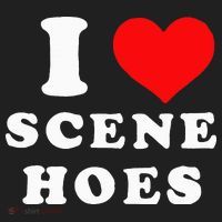 I Love Scene Hoes Women's Sweatshirt thumb 2