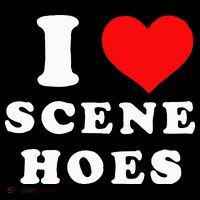 I Love Scene Hoes Women's Hoodie thumb 2