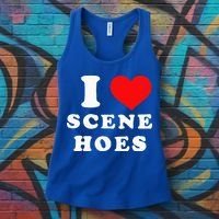 I Love Scene Hoes Women's Tank Top thumb 3