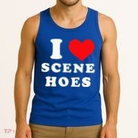 I Love Scene Hoes Tank Top thumb 3