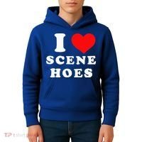 I Love Scene Hoes Kids Hoodie thumb 4