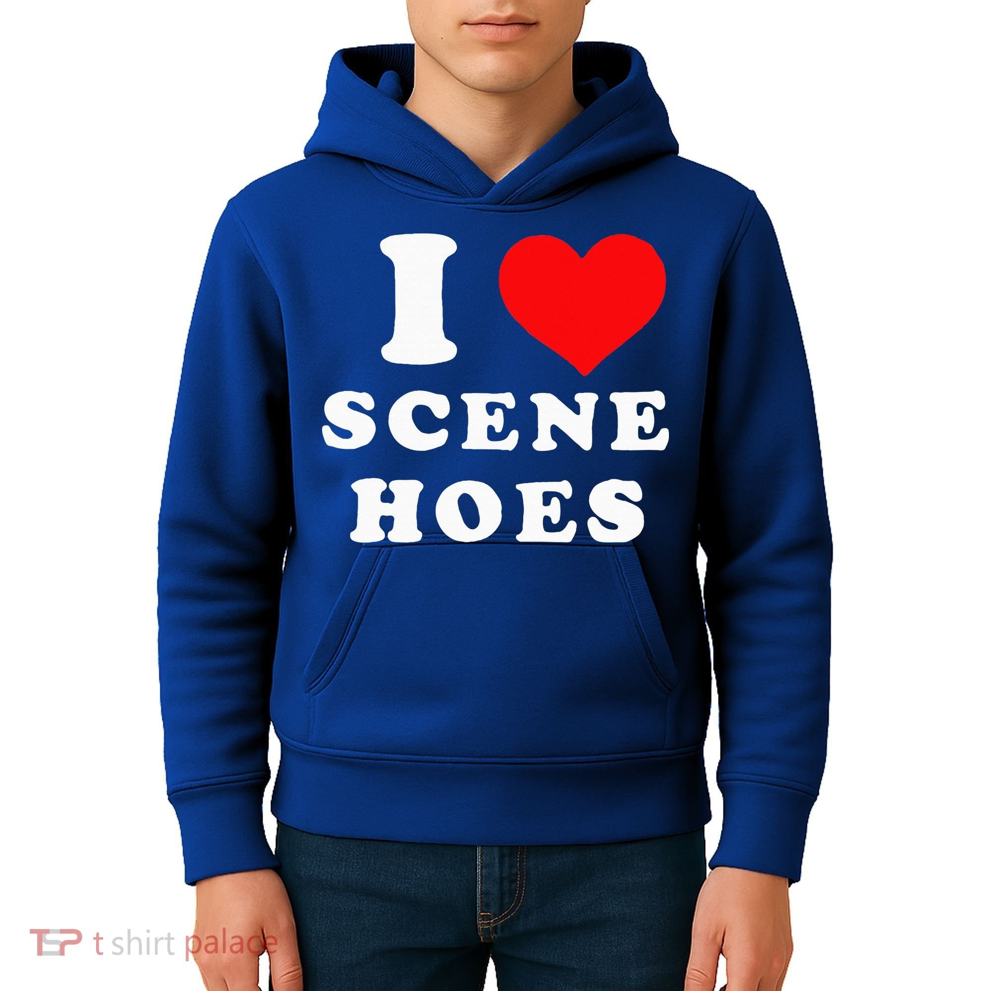 I Love Scene Hoes Kids Hoodie