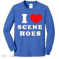 I Love Scene Hoes Kids Long Sleeve Shirt thumb 0