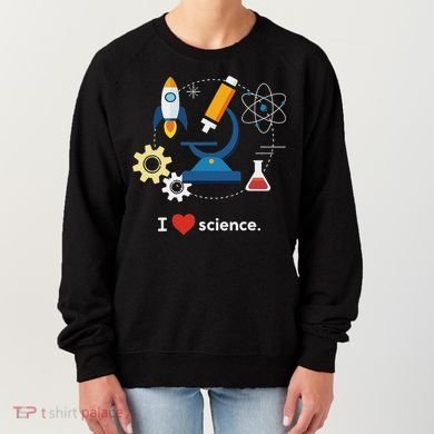 I Love Science Women's Sweatshirt