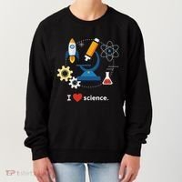 I Love Science Women's Sweatshirt thumb 0