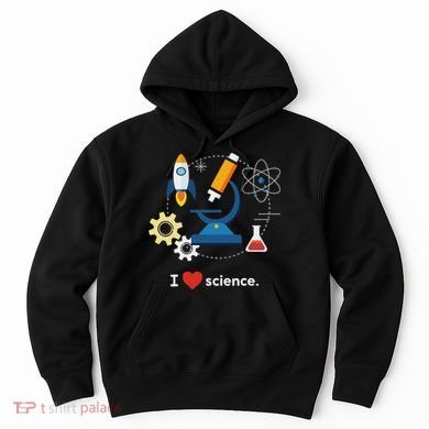 I Love Science Hoodie