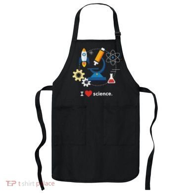 I Love Science Apron