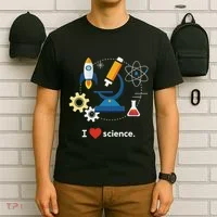 I Love Science T-Shirt thumb 6