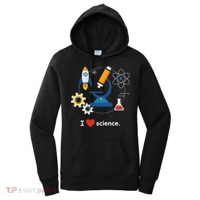I Love Science Women's Hoodie
