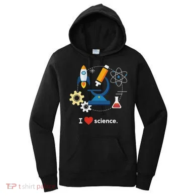 I Love Science Women's Hoodie